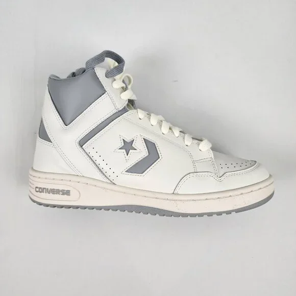 CONVERSE WEAPON MID Vintage White Ash Stone Silver A04397C Mens 10.5/Womens 12